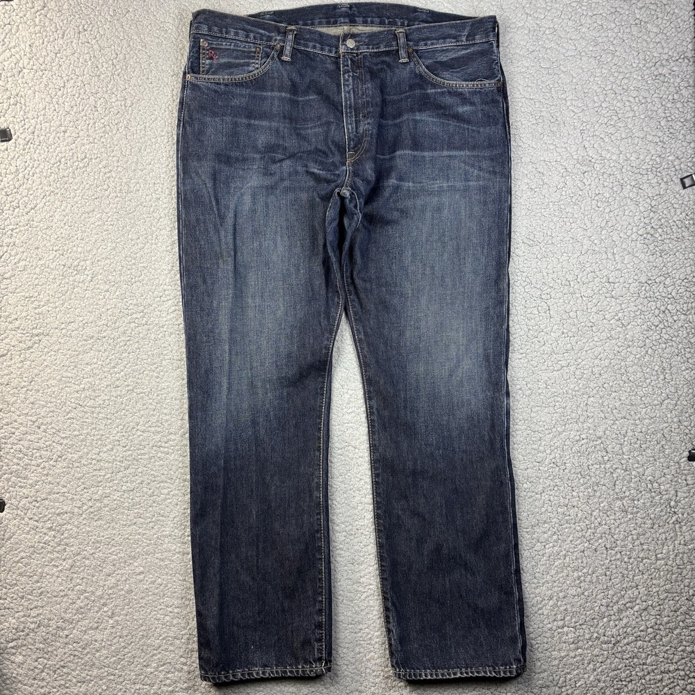 Polo Ralph Lauren Mens Jeans 40x32 Classic Straight Leg 9" Wide Leg Opening